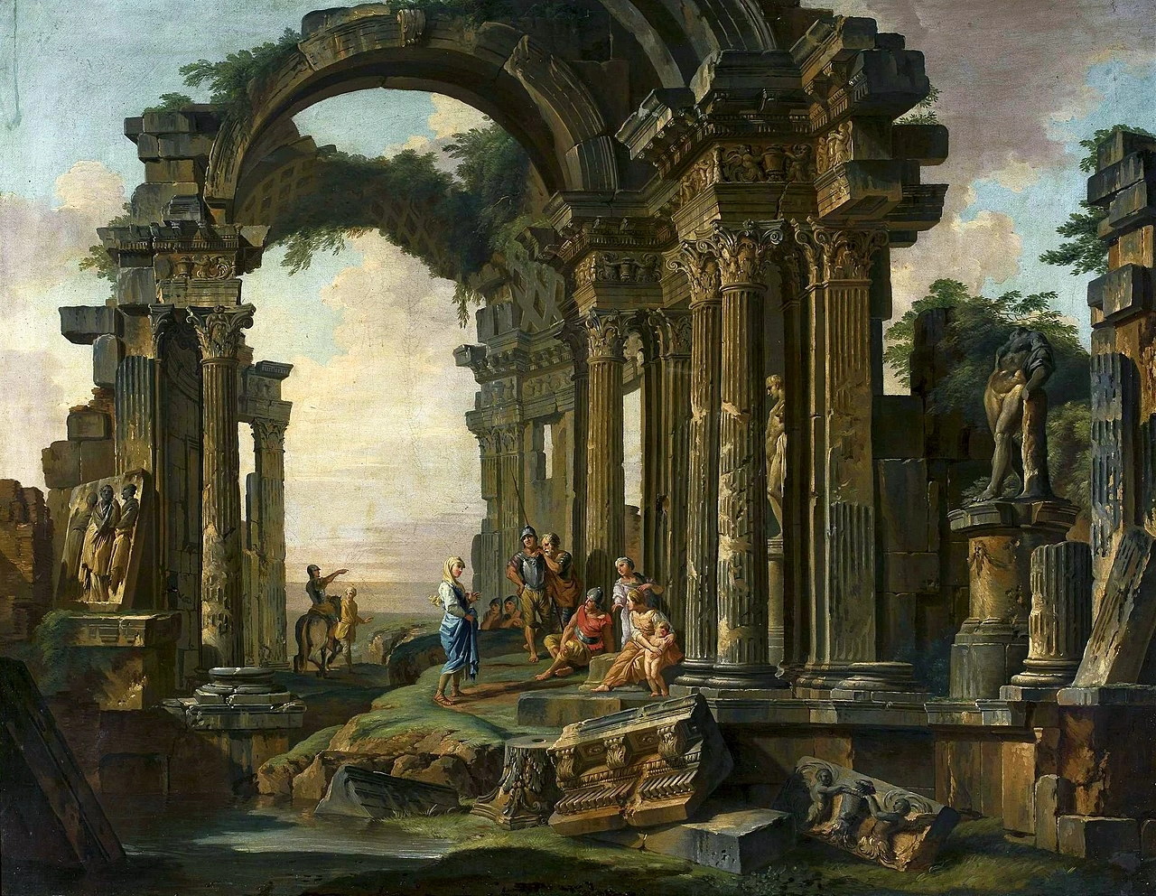 Architectural capriccio - National Museum in Warsaw